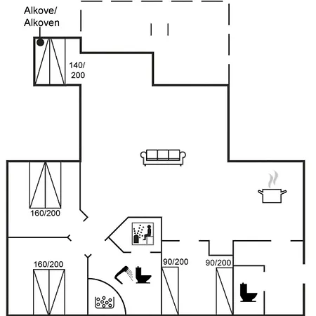 Truels - 30km From The Sea By Interhome Hébergement de vacances Toftlund